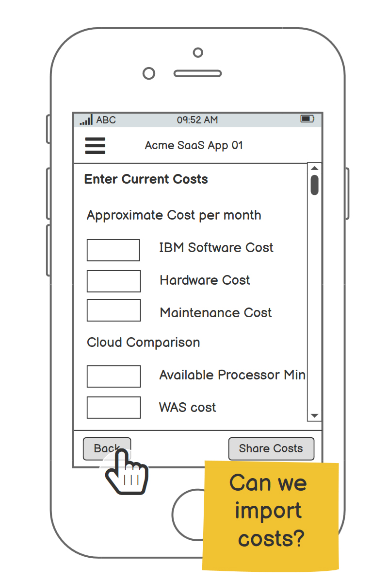 Mobile Wireframe