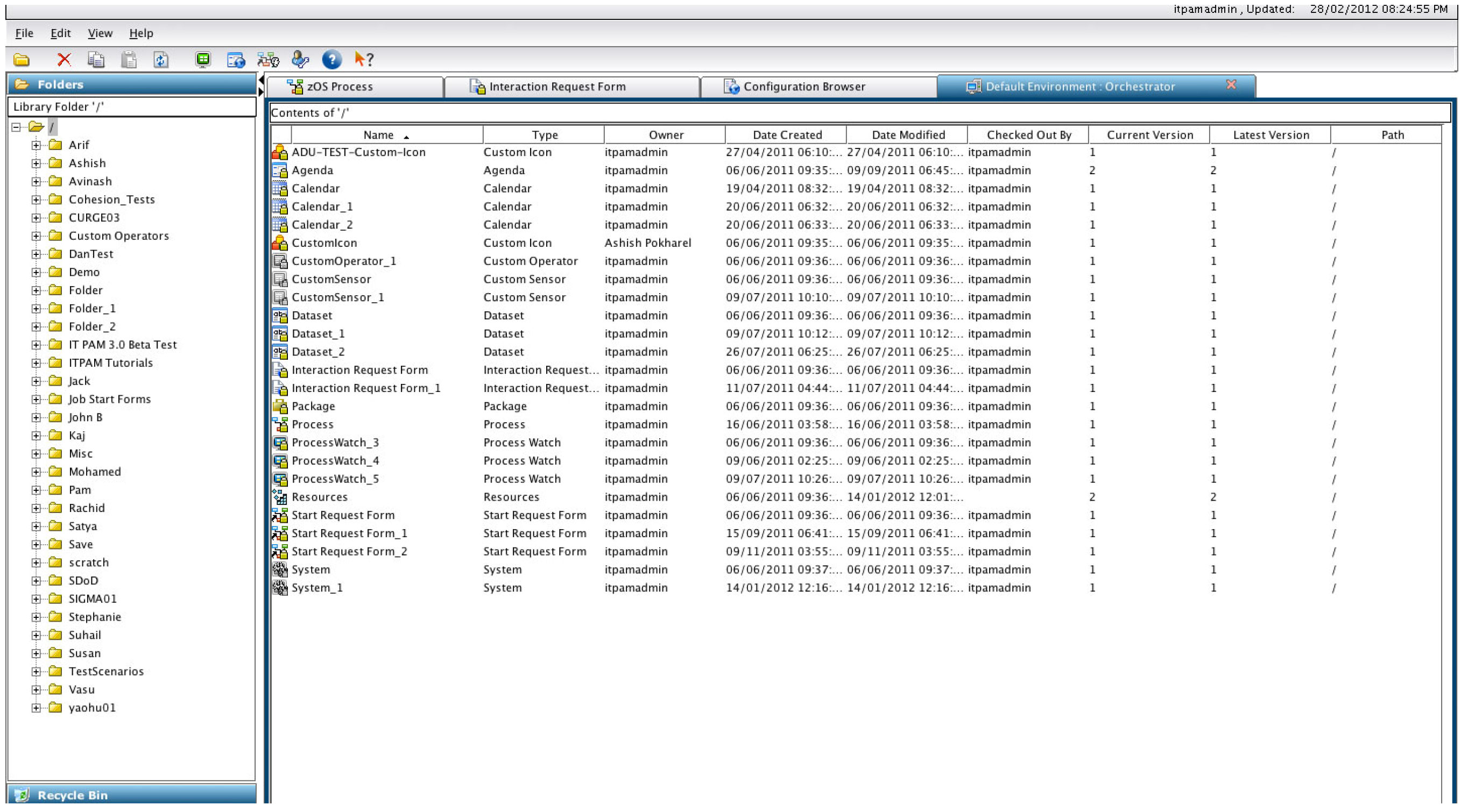 CA Process Automation Library - Before